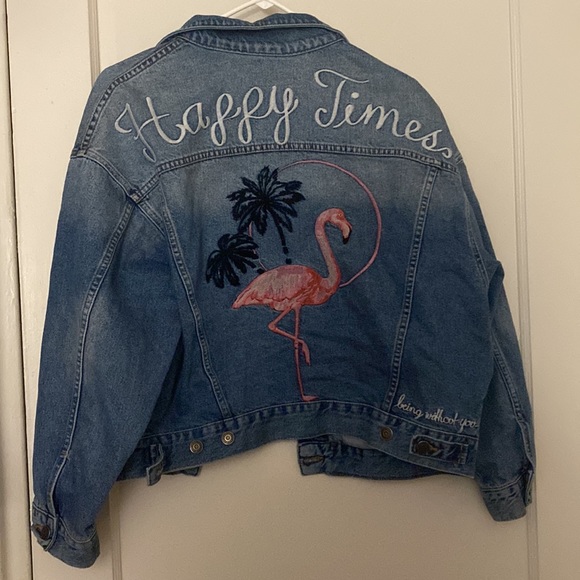 pull & bear denim oversized jacket size: S - Picture 1 of 7